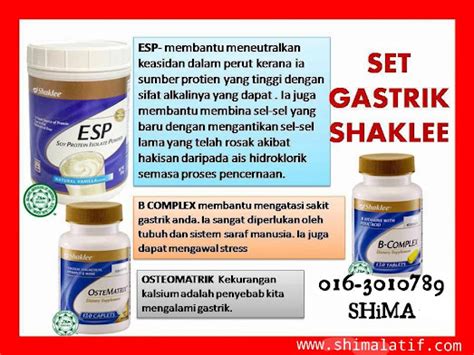 Alternatif Lain Set Gastrik Shaklee | Ubat Gastrik Terbaik