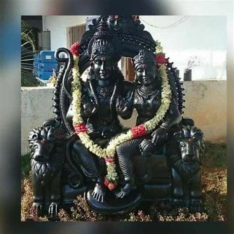 5 Feet Black Stone Ram Sita Statue, Temple at Rs 250000 in Hosur | ID ...