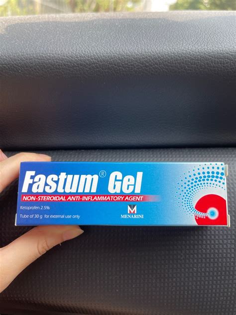 Fastum Gel, Health & Nutrition, Medical Supplies & Tools on Carousell