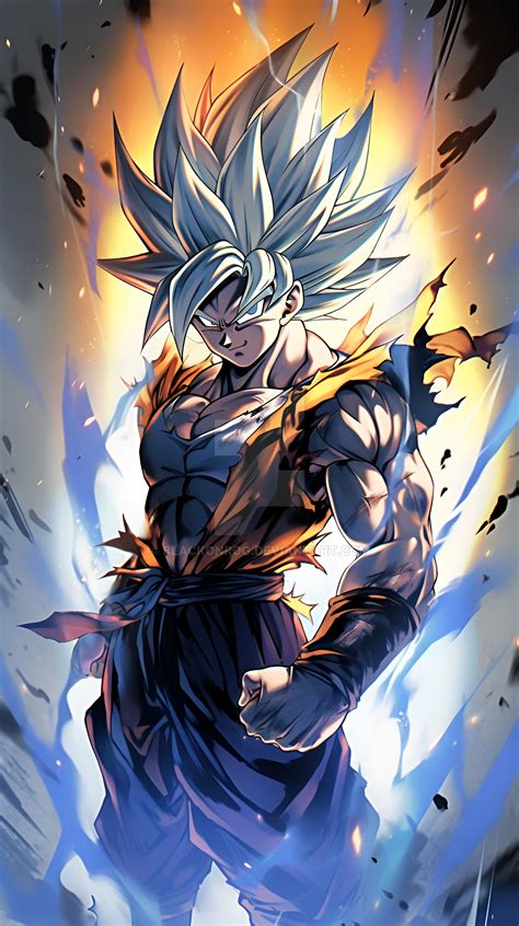 [PREMIUM] Goku - Ultra Instinct Super Saiyan by BlackOnRog on DeviantArt