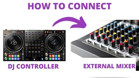 How to Connect a DJ Controller to an External Mixer - YouTube