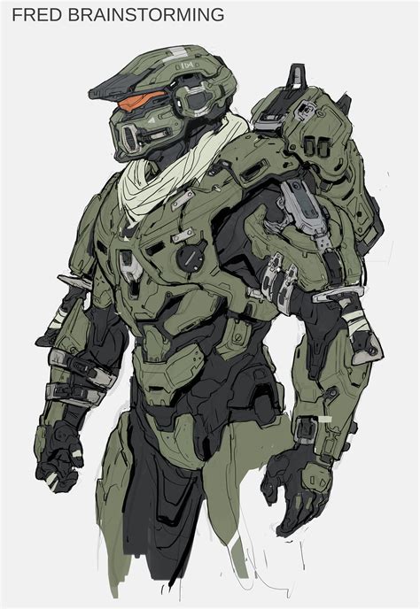 Stunning Concept Art from Halo 5: Guardians