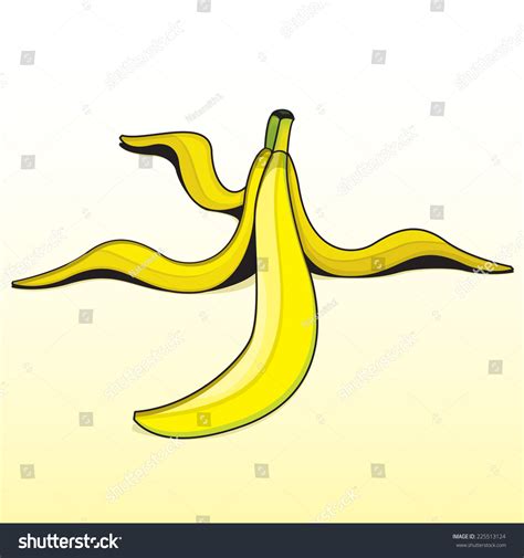 Easy Peeled Banana Drawing, Peel Off Banana Vector Art Royalty-Free ...