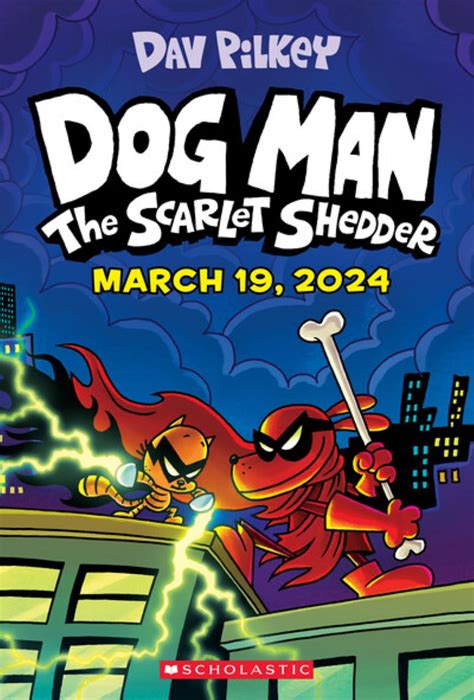 Dog Man: The Scarlet Shedder Will Be USA's Best-Selling Book Next Year