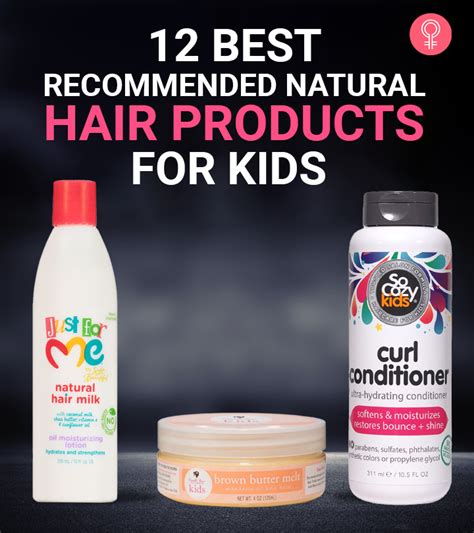 12 Best Recommended Natural Hair Products For Kids