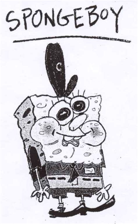 Hillenburg's Concept Art- "Spongeboy" : r/spongebob