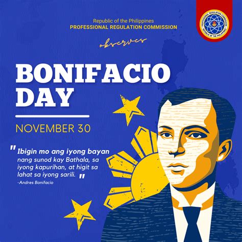 PRC Observes Bonifacio Day | Professional Regulation Commission