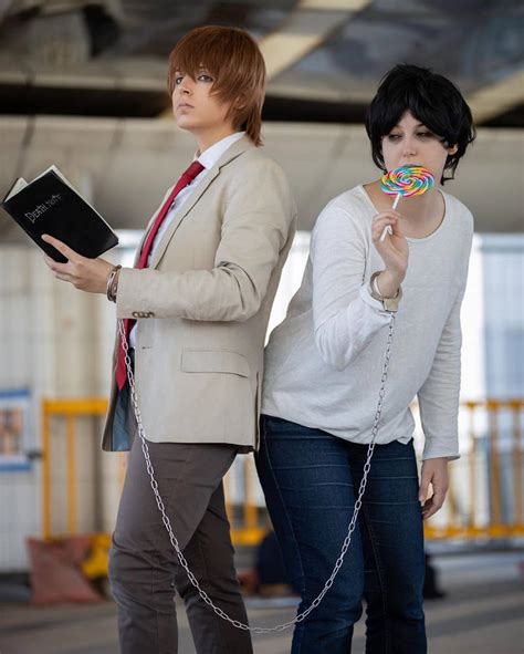 Light Yagami and L - Death Note Cosplay by LightYagamiCosplays on ...