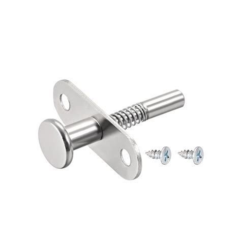 Plunger Latches Spring-loaded Stainless Steel 6mm Head 6mm Spring 50mm ...