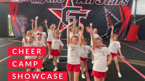 Cheer Camp Showcase Routine - YouTube