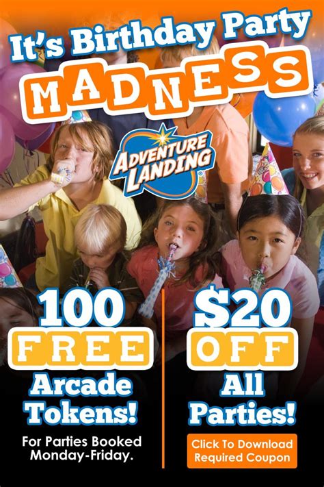 Kids Fun Center Parties | Adventure Landing Family Entertainment Center ...