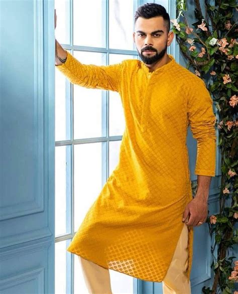 Yellow Kurta Pajama for Haldi Ceremony | Wedding kurta for men, Wedding ...