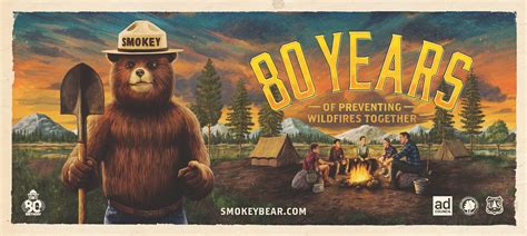 Smokey Bear Celebrates 80th Birthday with New PSA Honoring His Legacy