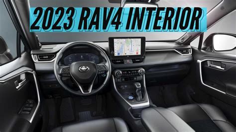 2023 Toyota RAV4 - Interior Tour, Infotainment & Technical Specs ...