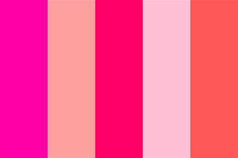 Light Pink Color Chart