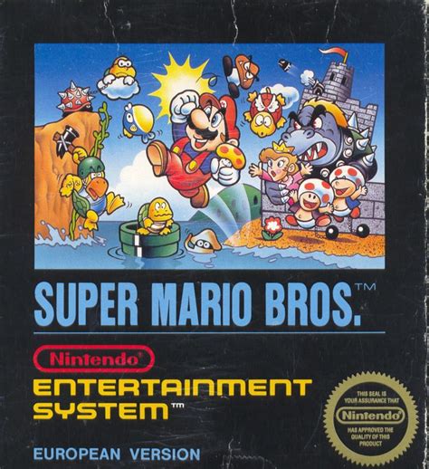 Super Mario Bros. (1985) NES box cover art - MobyGames