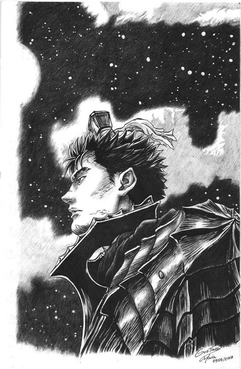 Guts, The Black Swordsman- Berserk | Berserk, Manga art, Anime art