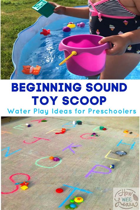 Water Play Ideas for Preschoolers - How Wee Learn in 2020 | Alphabet ...