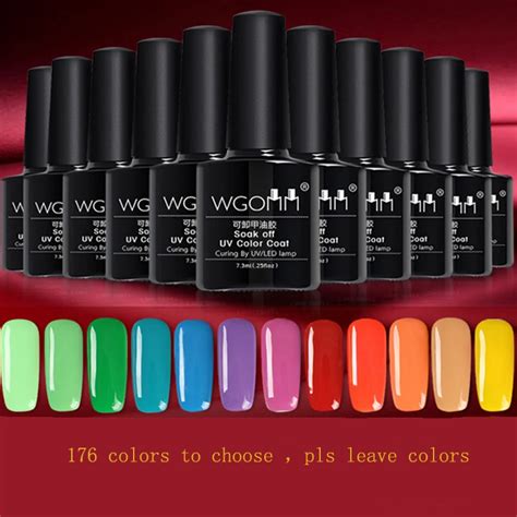 12pcs Newest Nail UV Gel 7.5ML Nails Gel Lacquer Colored Nail UV Gel ...