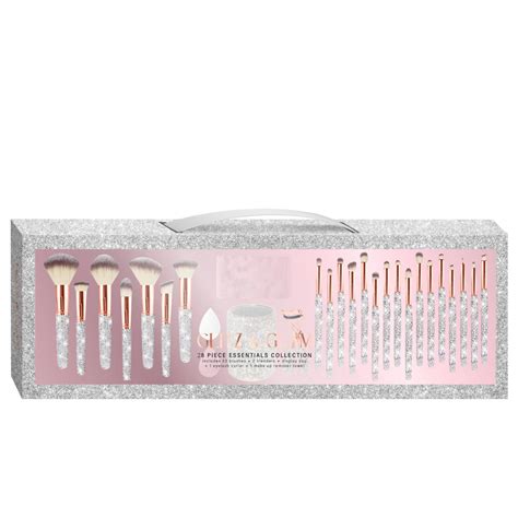 Glitz & Glam | SILVER 28pc Essentials Collection Brush Set – Lifestyle ...