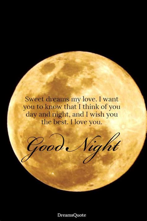 35 Good Night Quotes For Her And Love Messages With Images - Dreams Quote