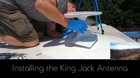 Installing The King Jack Antenna - YouTube