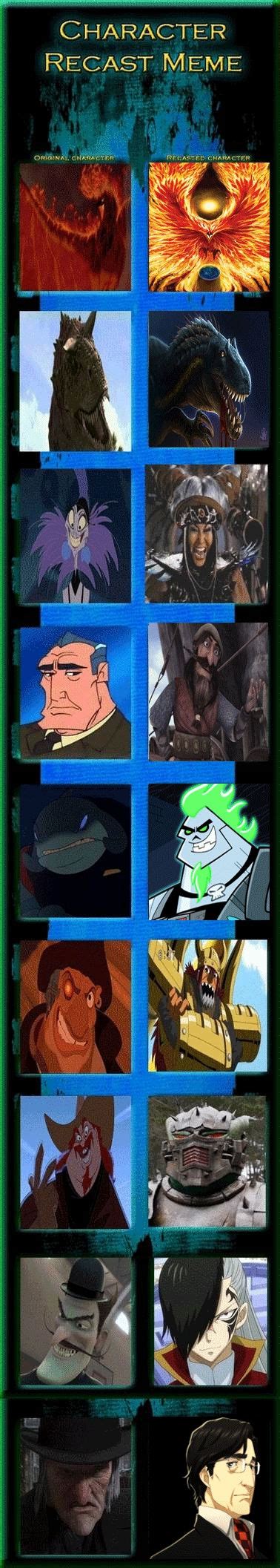 Post-Renaissance Disney Villains Recast by JackSkellington416 on DeviantArt