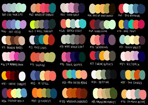 √ Skin Color Palette Tumblr