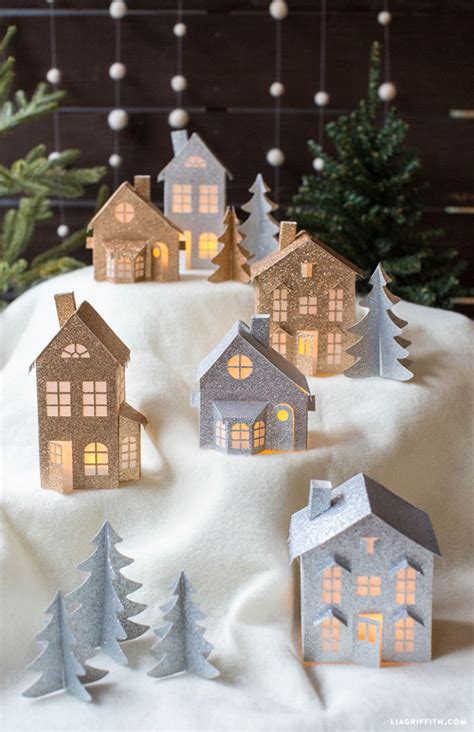 20+ Diy White Christmas Village – The Urban Decor