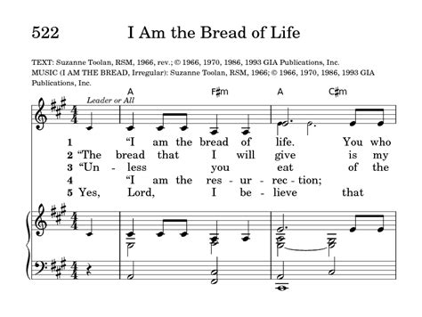 Hymn I Am The Bread Of Life – NBKomputer