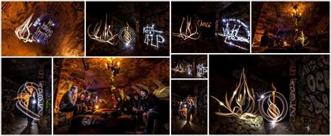 Light painting in the catacombs of Paris - Light Painting Blog