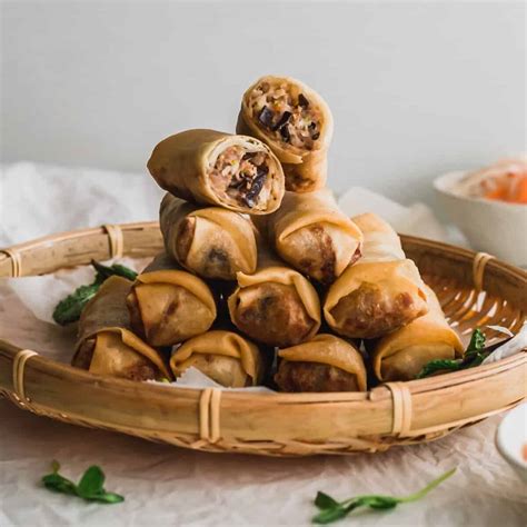 Cha Gio (Vietnamese Fried Spring Rolls with Taro) | Sift & Simmer