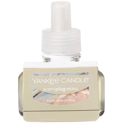 Yankee Candle Sage & Citrus Scent-Plug Air Freshener Refill, Fresh ...