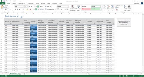 Maintenance Plan Templates – Templates, Forms, Checklists for MS Office ...