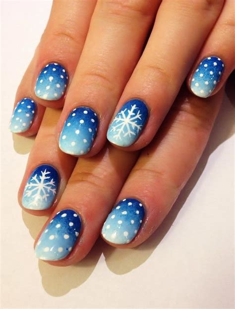 20 Cool Snowflake Nail Art Designs 2023