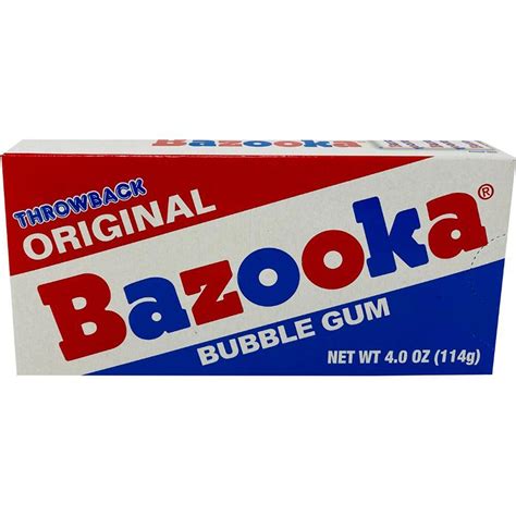 Bazooka Bubble Gum - ALLSORTS OF SWEETS