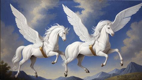 Pegasus oil painting by DenSckriv-AI on DeviantArt