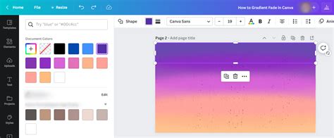 How Do You Do a Gradient Fade in Canva? - WebsiteBuilderInsider.com