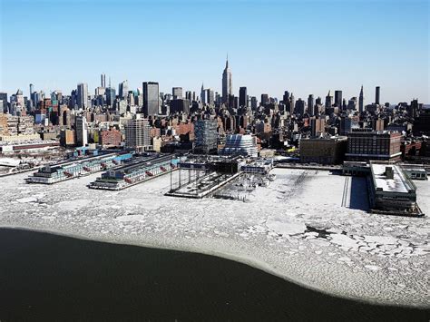 Pictures of New York City covered with ice - Business Insider