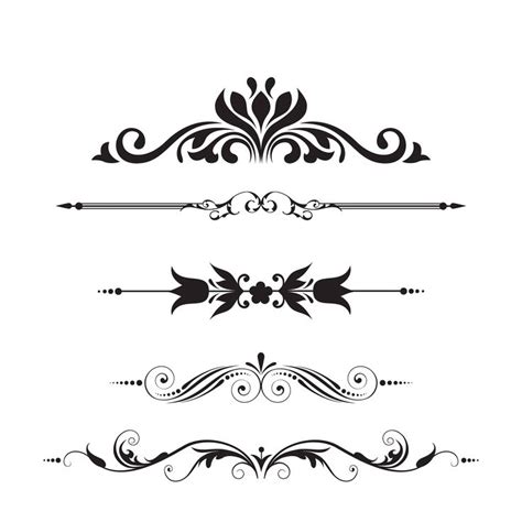 Line Dividerspage Divider Clipart Text Divider Clipart - Etsy in 2023 ...