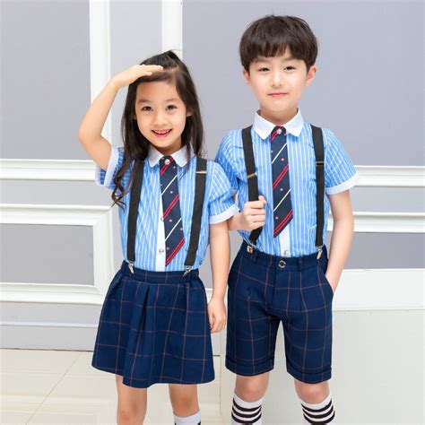 High Quality International School Uniform Shirts with Shorts or Skirts ...