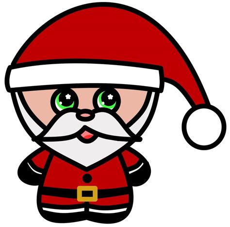 Santa Cartoon Drawing | Free download on ClipArtMag