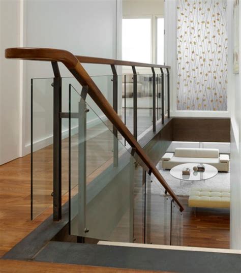 Modern Handrail Designs That Make The Staircase Stand Out. Glass With ...