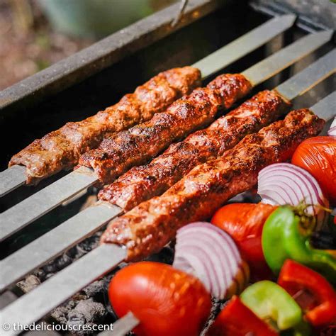 Kabob Koobideh (Ground Meat Kabob) - The Delicious Crescent