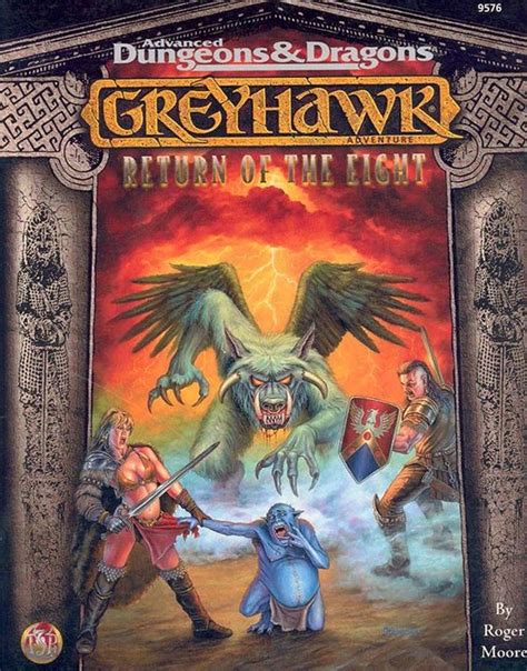 Greyhawk: Return of the Eight (2e) - Greyhawk | Book cover and interior ...