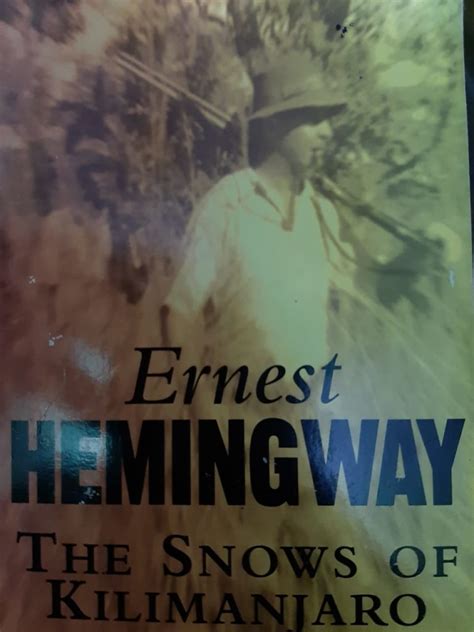 Buy The Snows of Kilimanjaro by Ernest Hemingway at low price online in ...