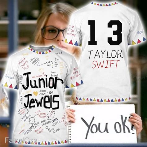 Junior Jewels Shirt Junior Jewels 3D Shirt Taylor Swift All - Etsy