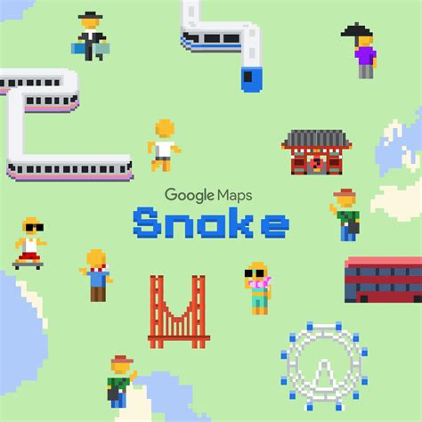 Play Snake on Google Maps