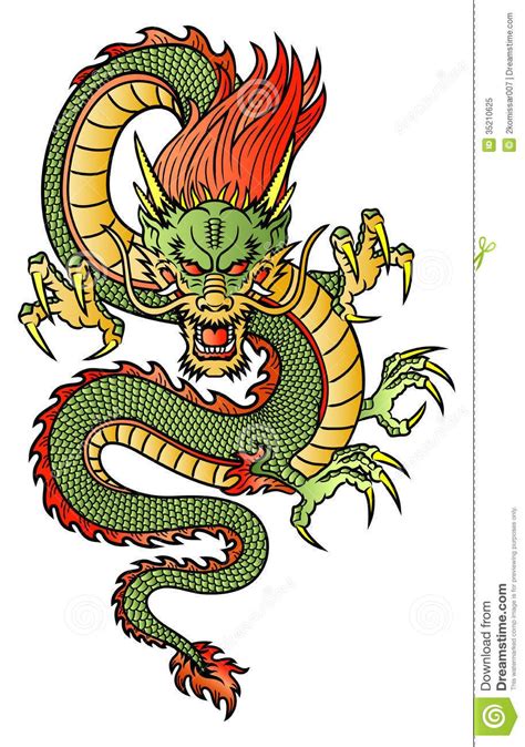 Chinese dragon stock vector illustration of traditional 35210625 – Artofit