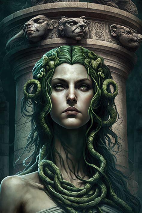 Medusa Art 4k - Etsy